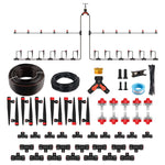 230FT Drip Irrigation System Kit, Complete Garden Watering System with 1/2” & 1/4” Quick-Connect Tubing, 32 Adjustable Emitters for Raised Beds, Lawn, Greenhouse, Potted Plants - Tramull Metal Raised Garden Beds - Durable, Modular, Quality Galvanized Steel Garden Beds